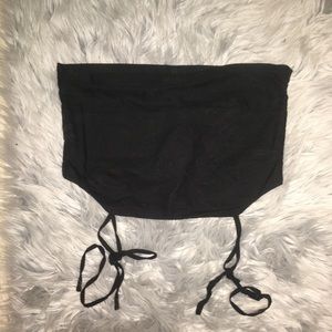 Brandy Melville, black crop top